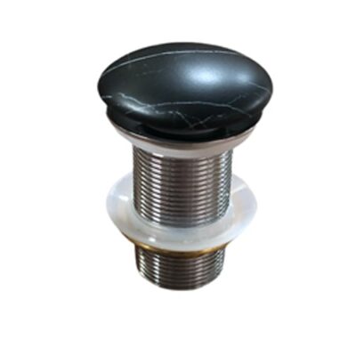 65mm Black marble Ceramic Pop-up Waste