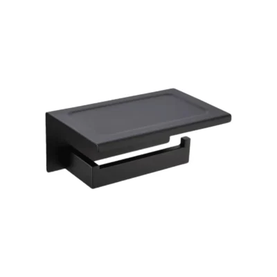 Toilet Paper Holder (Matt Black)